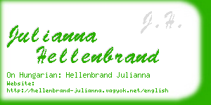 julianna hellenbrand business card